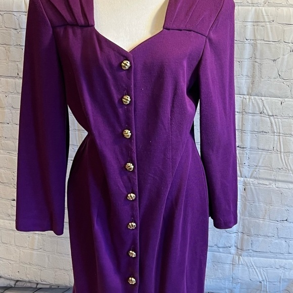 Plus size 18 Moon Dance Purple Dress - Picture 4 of 15